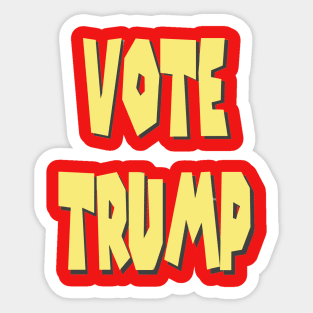 USA Elections 2024 Vote T r u m p Sticker